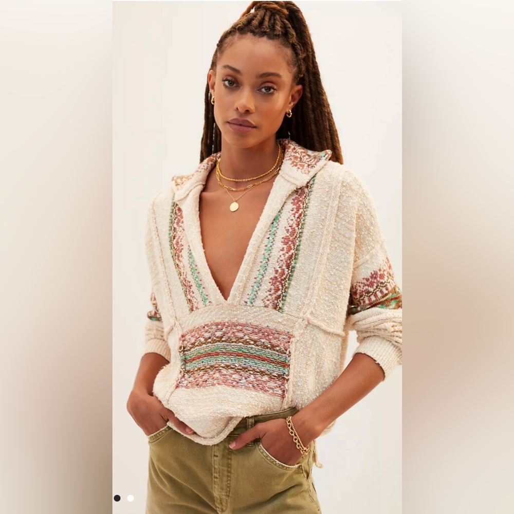 Anthropologie Pilcro Coastal Pullover